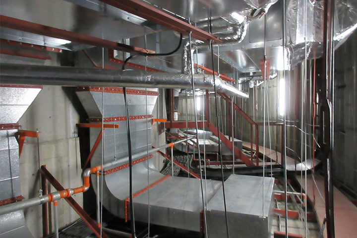 Air-conditioning Duct Installation Work